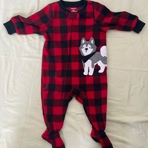 Fleece onesie